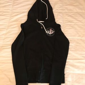 ‼️SOLD‼️Black jacket with hoodie/zipper